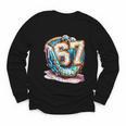 Six Seven Baseball Lifestyle 67 Meme Gen Alpha Slang Youth Long Sleeve Tee Six Seven Baseball Lifestyle 67 Meme Gen Alpha Slang Youth Long Sleeve Tee