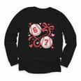 Six Seven Baseball Lover Sports Red Heart Bow Valentine Girl Youth Long Sleeve Tee Six Seven Baseball Lover Sports Red Heart Bow Valentine Girl Youth Long Sleeve Tee