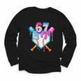 Six Seven Baseball Respect The Drip Boys Baseball Youth Long Sleeve Tee
