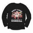 Sorry Ladies My Heart Belongs To Baseball Boy Kids Youth Long Sleeve Tee