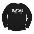 Spartans Baseball Inspired Youth Long Sleeve Tee Spartans Baseball Inspired Youth Long Sleeve Tee