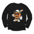 Spooky Jack O Lantern Baseball Halloween Costumes Boys Youth Long Sleeve Tee Spooky Jack O Lantern Baseball Halloween Costumes Boys Youth Long Sleeve Tee