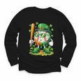 St Patricks Day Baseball Ice Cream Baseball Player Cartoon Youth Long Sleeve Tee St Patricks Day Baseball Ice Cream Baseball Player Cartoon Youth Long Sleeve Tee