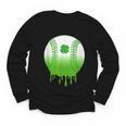St Patricks Day Shamrock Baseball Irish Boys Kids Men Youth Long Sleeve Tee