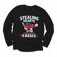 Stealing Hearts & Bases Valentine’s Day Baseball Love Youth Long Sleeve Tee Stealing Hearts & Bases Valentine’s Day Baseball Love Youth Long Sleeve Tee