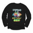 Stepdad Of The Birthday Boy Baseball Football Colorful Youth Long Sleeve Tee Stepdad Of The Birthday Boy Baseball Football Colorful Youth Long Sleeve Tee
