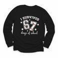 I Survived 67 Days Of School Baseball Six Seven Teacher Youth Long Sleeve Tee I Survived 67 Days Of School Baseball Six Seven Teacher Youth Long Sleeve Tee