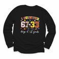 I Survived 6733 Days Of 1st Grade Baseball Football 100 Day Youth Long Sleeve Tee I Survived 6733 Days Of 1st Grade Baseball Football 100 Day Youth Long Sleeve Tee