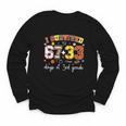 I Survived 6733 Days Of 3rd Grade Baseball Football 100 Day Youth Long Sleeve Tee I Survived 6733 Days Of 3rd Grade Baseball Football 100 Day Youth Long Sleeve Tee