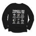 Things I Do In My Spare Time Baseball Lover Youth Long Sleeve Tee Things I Do In My Spare Time Baseball Lover Youth Long Sleeve Tee