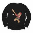 Ugly Christmas Sweater Gingerbread Baseball Toddler Kids Youth Long Sleeve Tee Ugly Christmas Sweater Gingerbread Baseball Toddler Kids Youth Long Sleeve Tee