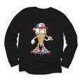 USA Patriotic Baseball Ice Cream Cone Freedom Youth Long Sleeve Tee USA Patriotic Baseball Ice Cream Cone Freedom Youth Long Sleeve Tee