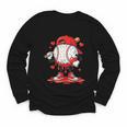 Valentine Baseball Drip Ice Cream Youth Boys Couples Youth Long Sleeve Tee Valentine Baseball Drip Ice Cream Youth Boys Couples Youth Long Sleeve Tee
