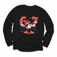 Valentines Day Six Seven Baseball 6 7 Meme Dab Heart Boys Youth Long Sleeve Tee Valentines Day Six Seven Baseball 6 7 Meme Dab Heart Boys Youth Long Sleeve Tee