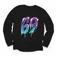 Vintage Baseball 69 Number Youth Long Sleeve Tee