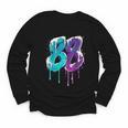 Vintage Baseball 88 Number Youth Long Sleeve Tee Vintage Baseball 88 Number Youth Long Sleeve Tee