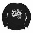 Vintage Baseball Tee Lefty Left Handed Baseball Player Youth Long Sleeve Tee Vintage Baseball Tee Lefty Left Handed Baseball Player Youth Long Sleeve Tee