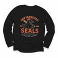Vintage San Francisco Seals California Baseball Logo Youth Long Sleeve Tee Vintage San Francisco Seals California Baseball Logo Youth Long Sleeve Tee