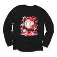 Women's Baseball Drip Ice Cream Boys Kids Youth Valentines Youth Long Sleeve Tee