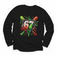 Xmas Baseball Six Seven 67 Meme Ice Cream Drip Men Women Youth Long Sleeve Tee Xmas Baseball Six Seven 67 Meme Ice Cream Drip Men Women Youth Long Sleeve Tee