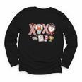 XOXO Physical Education Valentines Day Baseball Football Men Youth Long Sleeve Tee