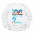 100 Days Of 2nd Grade Baseball 100th Day Of School Boys Kids Youth Long Sleeve Tee