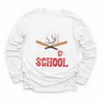 100 Days Of School Baseball 100 Days Smarter Boys Student Youth Long Sleeve Tee