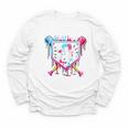 9th Birthday Boys Baseball Ice Cream Drip Boys Baseball Youth Long Sleeve Tee