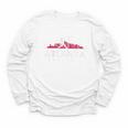 Atlanta Baseball Vintage Player Minimalist Skyline Retro Youth Long Sleeve Tee Atlanta Baseball Vintage Player Minimalist Skyline Retro Youth Long Sleeve Tee