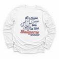 Take Me Out To The Ball Game Retro Peanuts Baseball Sports Youth Long Sleeve Tee Take Me Out To The Ball Game Retro Peanuts Baseball Sports Youth Long Sleeve Tee