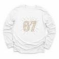 Baseball 67 Six Seven Meme Number Youth Long Sleeve Tee Baseball 67 Six Seven Meme Number Youth Long Sleeve Tee