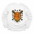 Baseball Drip Ice Cream Dripping Blaze Hunter Orange Camo Youth Long Sleeve Tee Baseball Drip Ice Cream Dripping Blaze Hunter Orange Camo Youth Long Sleeve Tee