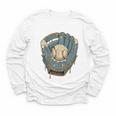 Baseball Drip Ice Cream Glove With Sprinkles And Ball Youth Premium Tri-Blend Youth Long Sleeve Tee