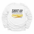 Baseball Fan Shut Up I'm Doing Game Changer Premium Tri-Blend Youth Long Sleeve Tee