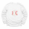 Baseball Gigi Distressed Vintage Grandma Game Day Youth Long Sleeve Tee