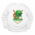 Baseball Life Style Ice Cream Drip Green Premium Tri-Blend Youth Long Sleeve Tee Baseball Life Style Ice Cream Drip Green Premium Tri-Blend Youth Long Sleeve Tee