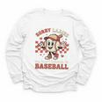 Boys & Women Men Baseball Valentine With Hearts Sporty Love Youth Long Sleeve Tee
