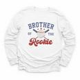 Brother Of Rookie 1st Birthday Baseball Boy Family Matching Youth Long Sleeve Tee Brother Of Rookie 1st Birthday Baseball Boy Family Matching Youth Long Sleeve Tee
