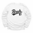 Bruh Baseball Style Number 67 Sports Bro Slang Meme Brother Youth Long Sleeve Tee Bruh Baseball Style Number 67 Sports Bro Slang Meme Brother Youth Long Sleeve Tee