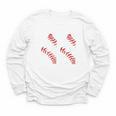 Distressed Baseball Number 44 Jersey Uniform Player Fan Youth Long Sleeve Tee