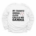 My Favorite Baseball Player Calls Me Gamma Youth Long Sleeve Tee My Favorite Baseball Player Calls Me Gamma Youth Long Sleeve Tee