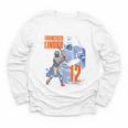 Francisco Lindor New York M Baseball Players MLBFLI304N Youth Long Sleeve Tee Francisco Lindor New York M Baseball Players MLBFLI304N Youth Long Sleeve Tee