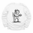 Frog Basketbal Men Women Grumpy Frog Playing Baseball Youth Long Sleeve Tee Frog Basketbal Men Women Grumpy Frog Playing Baseball Youth Long Sleeve Tee