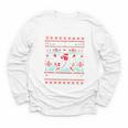 Ho Ho Homerun Baseball Ugly Christmas Sweater Party Hitter Youth Long Sleeve Tee Ho Ho Homerun Baseball Ugly Christmas Sweater Party Hitter Youth Long Sleeve Tee