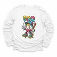 Ice Cream Drip Baseball Party 100 Days Of School Teacher Youth Long Sleeve Tee Ice Cream Drip Baseball Party 100 Days Of School Teacher Youth Long Sleeve Tee