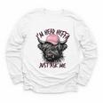 I'm Head Heffa Just Ask Me Bossy Highland Cow Baseball Cap Youth Long Sleeve Tee I'm Head Heffa Just Ask Me Bossy Highland Cow Baseball Cap Youth Long Sleeve Tee