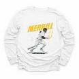 Jackson Merrill San Diego MLB Baseball Player MLBJME204M Youth Long Sleeve Tee Jackson Merrill San Diego MLB Baseball Player MLBJME204M Youth Long Sleeve Tee