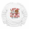 I Just Hit 100 Days Of School Baseball 100th Day Teacher Kid Youth Long Sleeve Tee I Just Hit 100 Days Of School Baseball 100th Day Teacher Kid Youth Long Sleeve Tee
