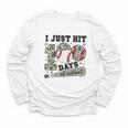 I Just Hit 100 Days Of School Camo Baseball 100 Days Smarter Youth Long Sleeve Tee