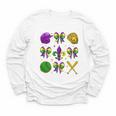 Mardi Gras Baseball Coquette Bow Fat Tuesday Parade Girls Youth Long Sleeve Tee Mardi Gras Baseball Coquette Bow Fat Tuesday Parade Girls Youth Long Sleeve Tee